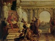 Giovanni Battista Tiepolo Maeccenas Presenting the Liberal Arts to Augustus USA oil painting artist